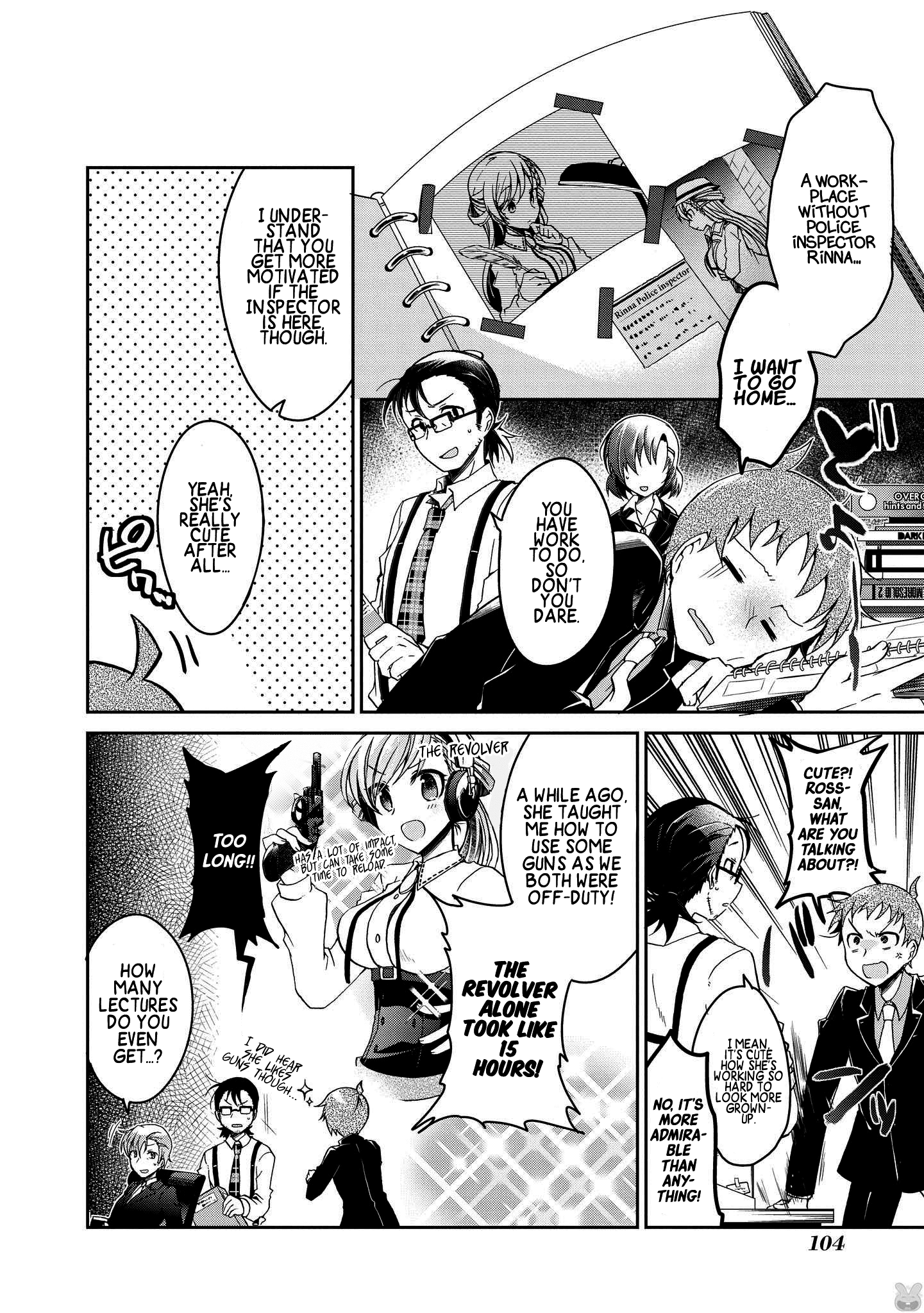 Rinna Keibu wa Iki ga dekinai Chapter 4 8